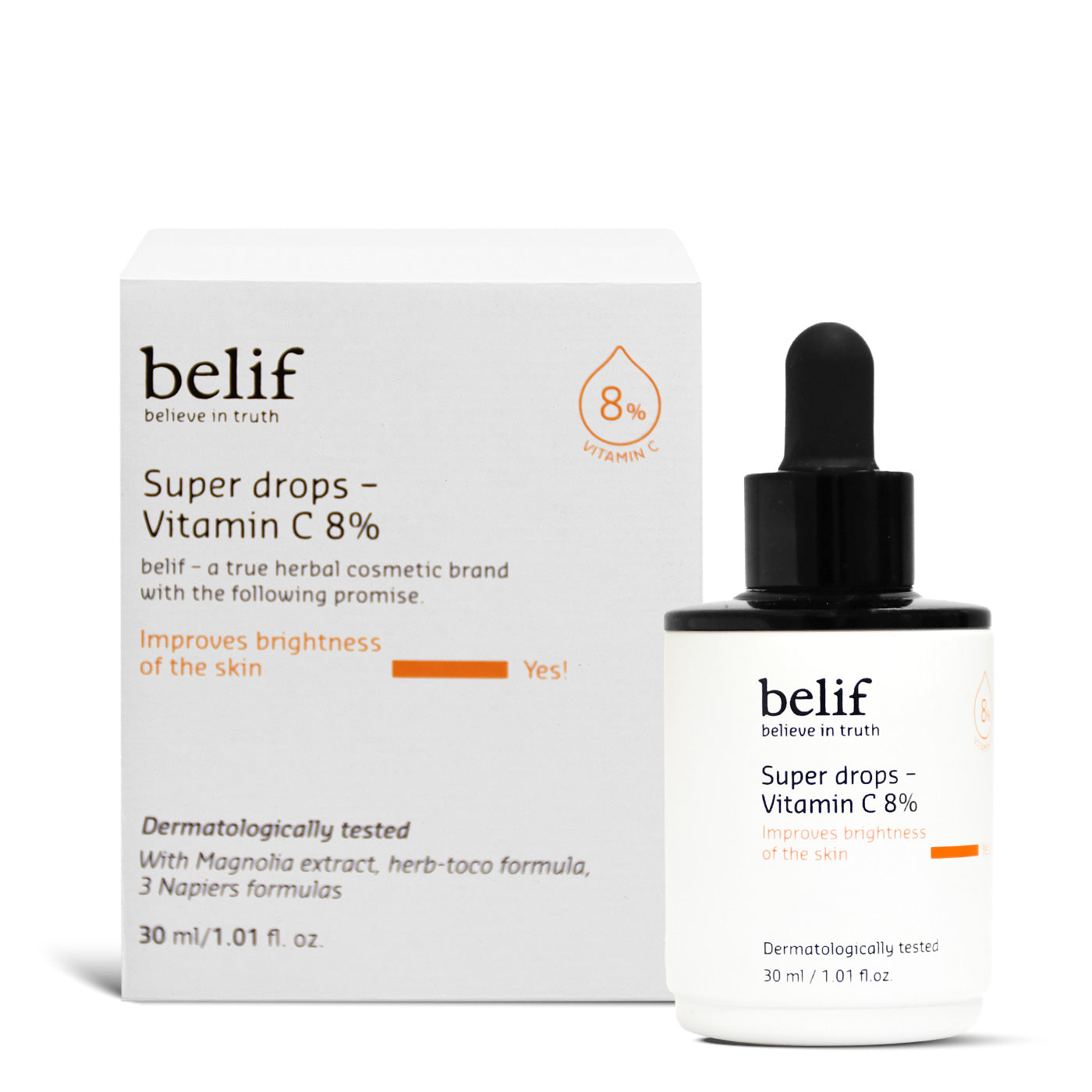 belif super drops- Vitamin C 8% 30ml