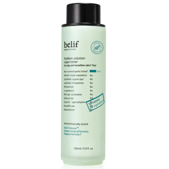Belif Problem Solution Toner - 150ml ( Vegan )